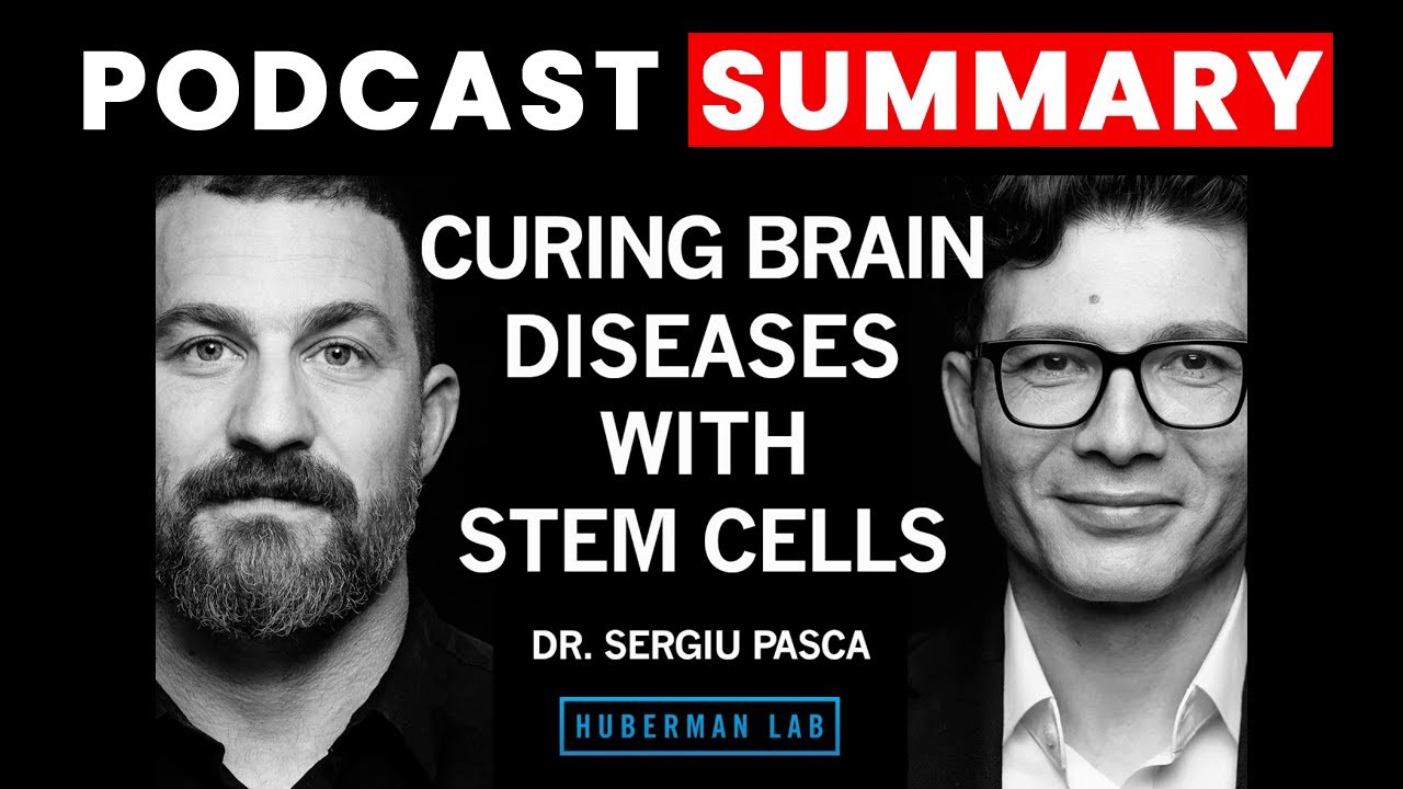 Using Stem Cells to Cure Autism, Epilepsy & Schizophrenia | Dr. Sergiu Pașca | Huberman Lab