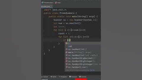 java Program || PRIME NUMBERS || #shorts #java #programming || Code Else