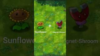 Plants Vs. Zombies Fusion Sunflower Magnet-Shroom Solar Magnet
