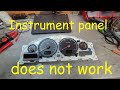 Volvo instrument cluster problems repair  dim not working