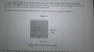 AP Physics 2 2026 FRQ #1 released  Version J