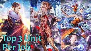 Top 3 Best Unit of Each Job in JP(as of June 2026) - Octopath Traveler: CotC