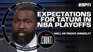 Jayson Tatum must STAND ON BUSINESS in the postseason - Perk 😤 | NBA Countdown