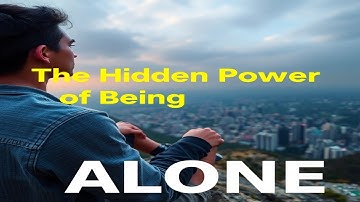 The Hidden Power of Being Alone: Why Solitude Can Change Your Life Forever