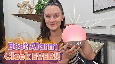 The BEST Sunrise Alarm Clock Review | Wake Up Gently with Light and Sound 💫