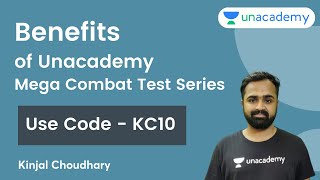 Benefits of Unacademy Mega Combat Test Series | Use Code  KC10 #Shorts