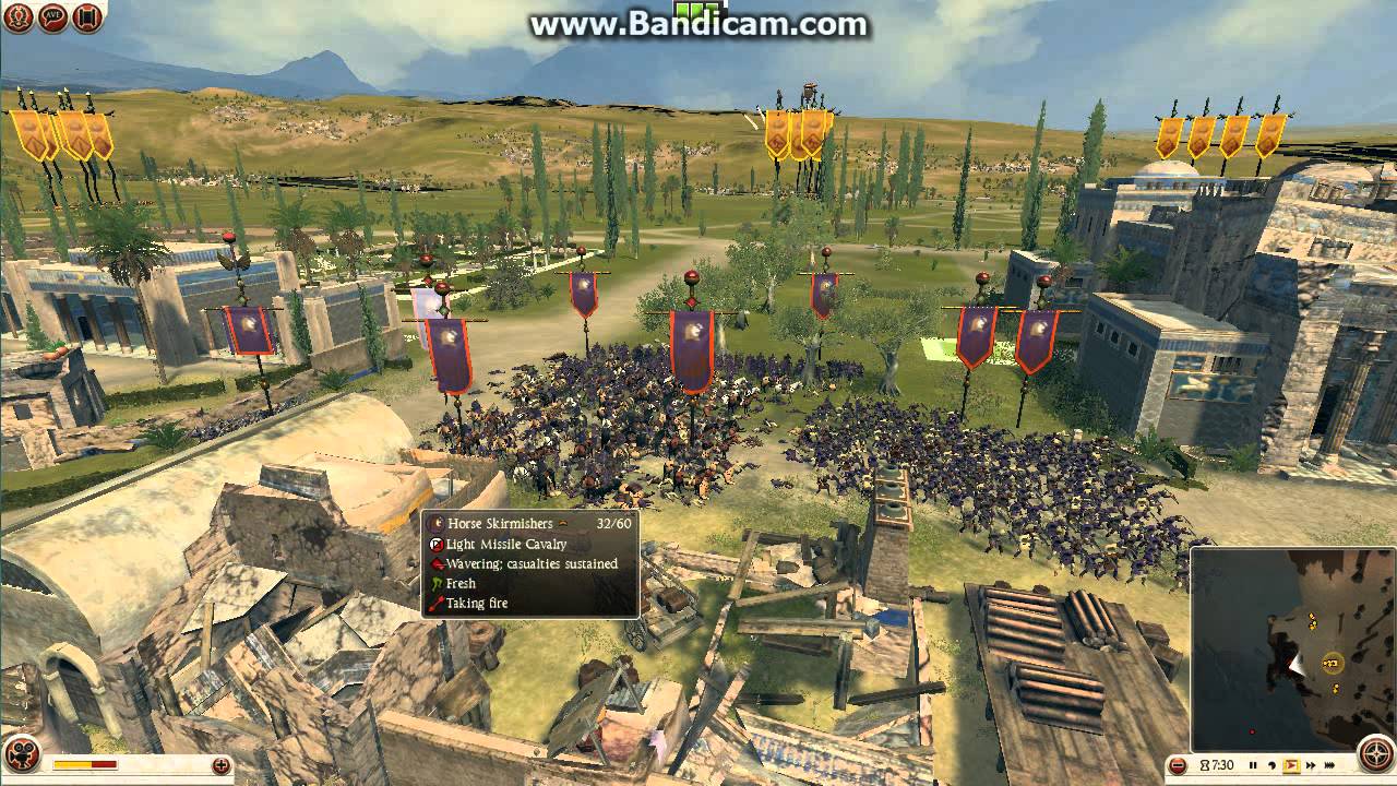 TW Rome 2 artillery massacre YouTube