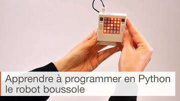 Apprendre à programmer en Python - le robot boussole