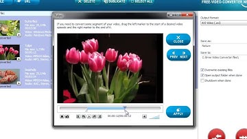 How to merge video files with Free Video Converter
