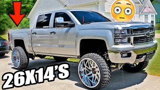 NEW 26x14s!! | Lifted Trucks | Squatted Trucks | 22x14s on 35s