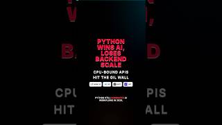 Why Backend Devs Hate Python in 2026 (GIL vs Go/Rust Reality) #pymongo #golang #pyhton