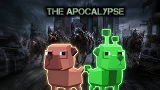 Pibble and Geeble EP6: The Zombie Apocalypse #shorts #cartoon #comedy #funny #pibble #geeble #amp 