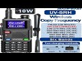 Baofeng UV 5RH 10W Air Band Walkie Talkie Long Range Wirless Copy Frequency Two Way Ham Ra