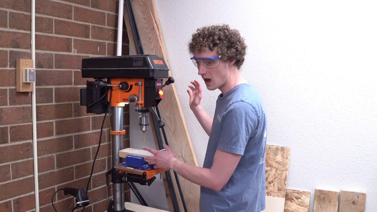 Drill Press Safety Video IDEA Lab YouTube