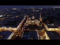 Вечерний Петербург с высоты птичьего полета