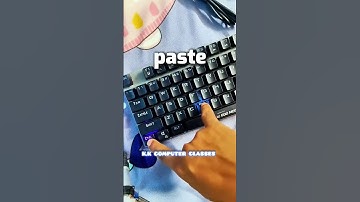 Basic shortcut keys cut,paste and etc #computer #computerzone #windows #computercourse