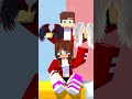 JJ Sister Left or Right? 😇😏 - MAIZEN Minecraft Animation #shorts #minecraftanimation #maizen