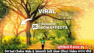 Cinematic Sad Walk & Text Lyrics Video Editing | Smooth Soft Glow Effect Video Editing In Capcut screenshot 4