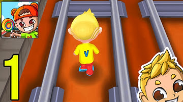 Vlad & Niki Run - Gameplay Walkthrough Part 1 (iOS, Android)