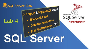 SOA101 Tự học SQL Server Lab4  Hướng dẫn Import and Export dữ liệu trong Sql Server | Van Cong Khanh
