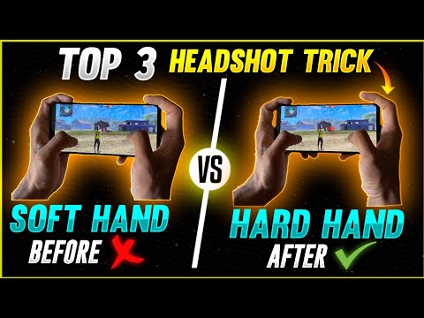 Top 3 Oneshot Headshot Trick Free Fire [Hindi] || New Secret Headshot Trick After Update Free Fire