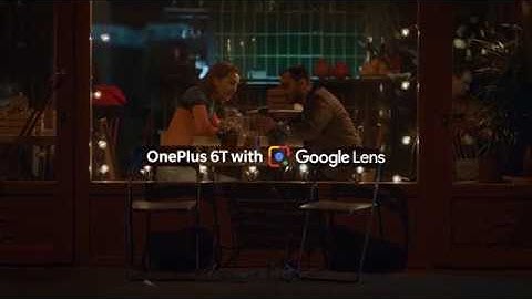 OnePlus 6T With Google Lens - Language No Barrier
