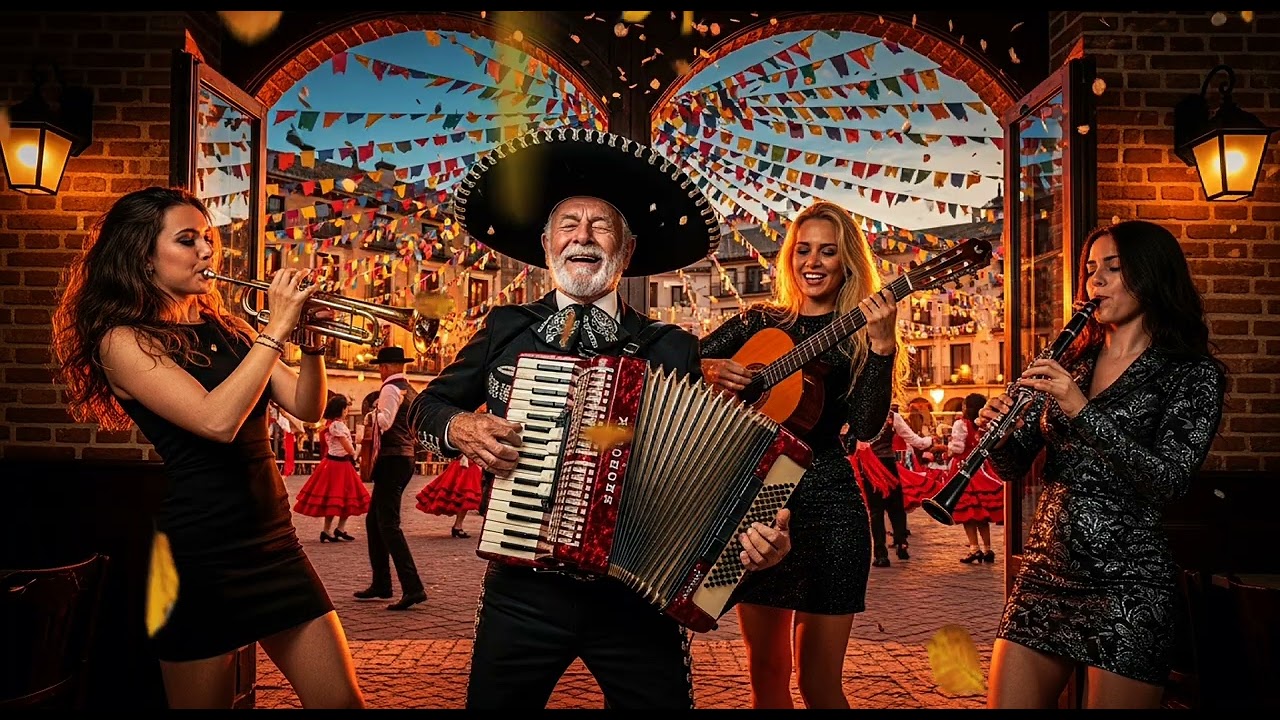 1950s Fiesta Waltz | Vintage Accordion & Mariachi Magic