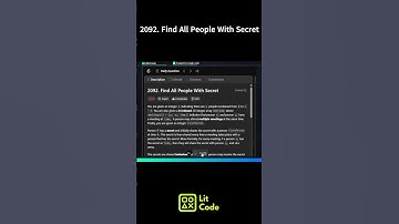 Leetcode 2092. Find All People With Secret #shorts #python #leetcodechallenge #leetcode #coding