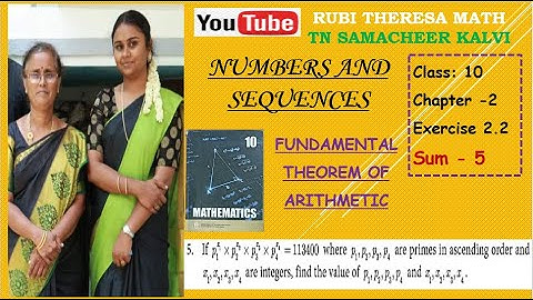 10th Maths _ 2021 2022 _  Samacheer kalvi  _ Numbers&Sequences _ Exercise 2.2 _ Sum 5
