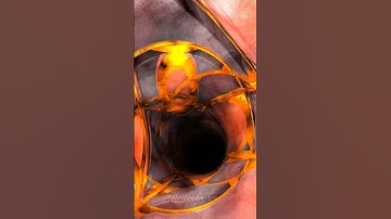 weird tunnel - shader developed by aiekick #shorts #shaders #fragment #glsl