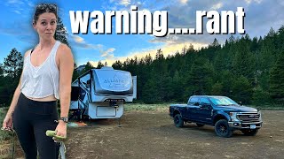 A Glimpse into Our Full Time RV Life on Travel Day!