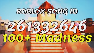 100  Madness Roblox Song IDs/Codes