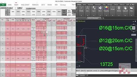 4  How to make Quantities Surveying for all types of foundations by  CMS