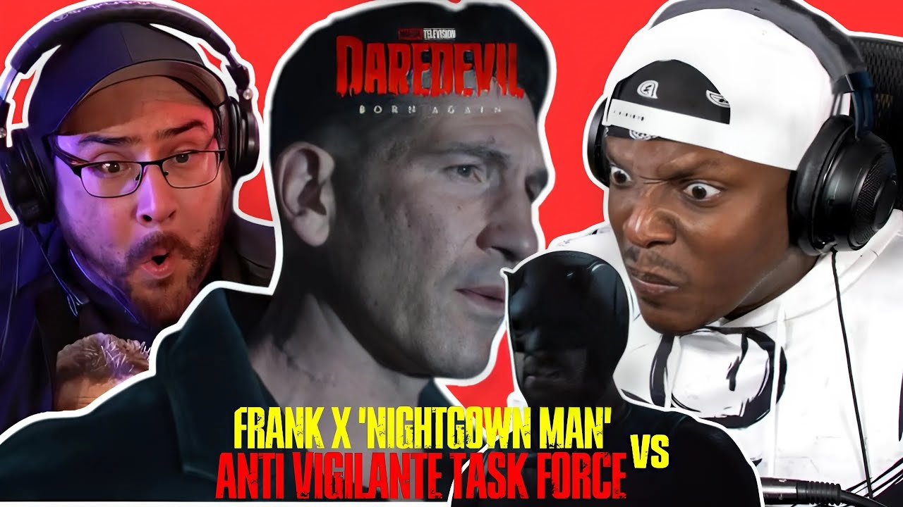 FRANK CASTLE X DAREDEVIL vs ANTI-VIGILANTE TASK FORCE | DAREDEVIL BORN AGAIN 1X9 FAN REACTION MASHUP