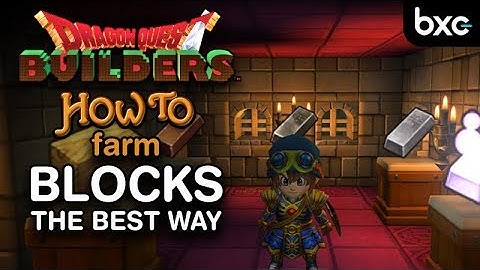 How to farm blocks the EASIEST | Dragon Quest Builders 1