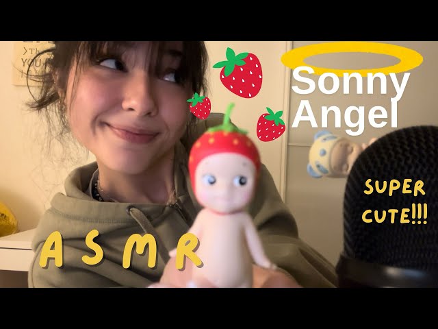 ASMR👼🏼 Sonny Angel Haul!! Random dry hand sounds + lots of rambling soft spoken / whispered … 🍓
