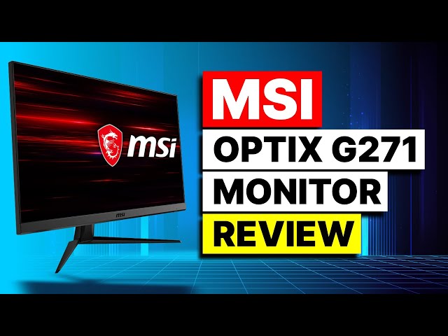 Ecran Gaming MSI G2712 27'' Full HD IPS 170Hz