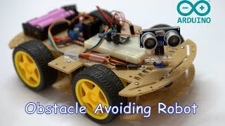 Arduino Obstacle Avoiding Robot  ( Part-III ) // Easy School Science Project