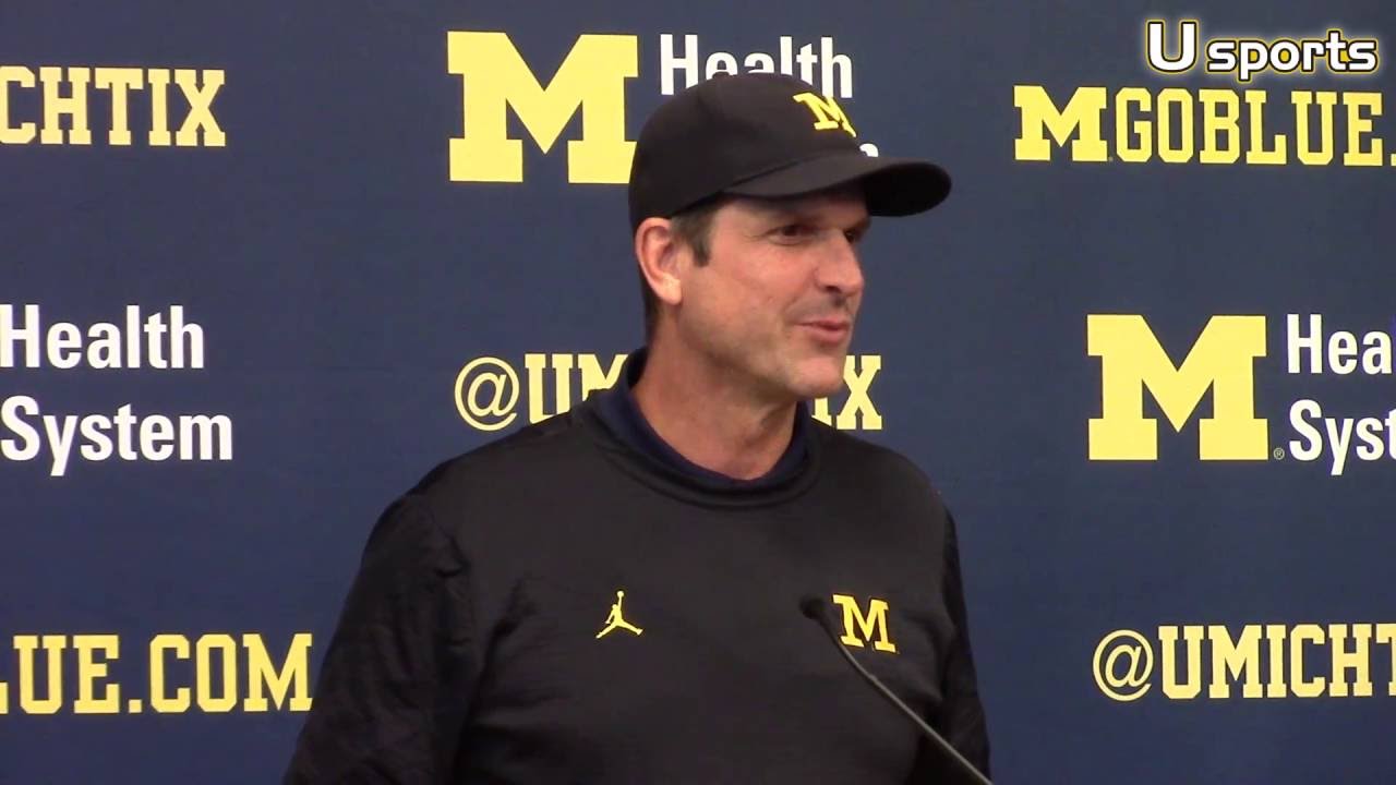 Michigan Football: Jim Harbaugh 'it's been good,' and 'did we get that one?'