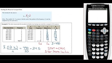 Statistical Methods (STA 2023) - Section 3.1: Calculator Tutorial
