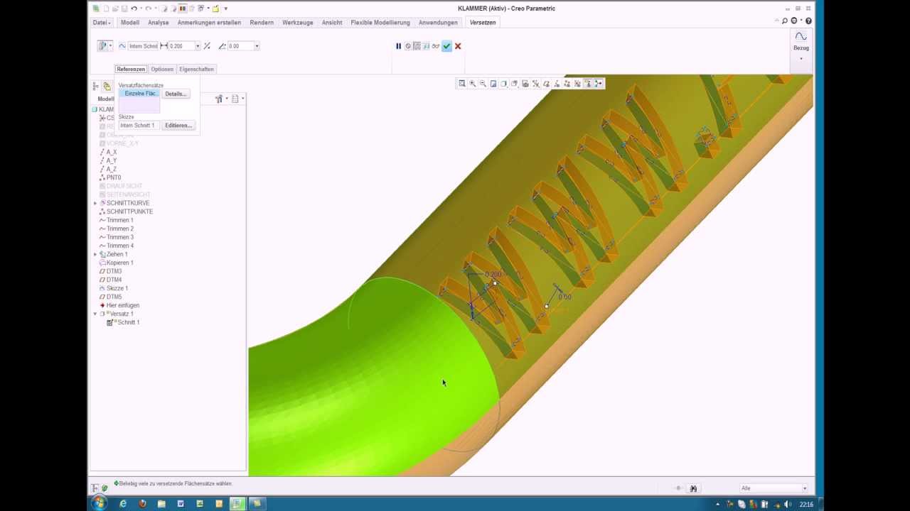 3d Schriftzug Auf Zylinderfläche