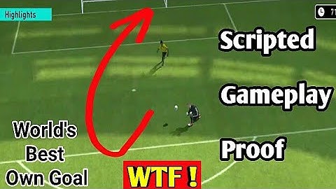 Gameplay Scripted Proof PES 2018 MOBILE | MUST WATCH THIS
