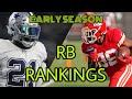 🔥 TOP 20 EARLY SEASON RUNNING BACK RANKINGS 🔥 2020 Fantasy Football