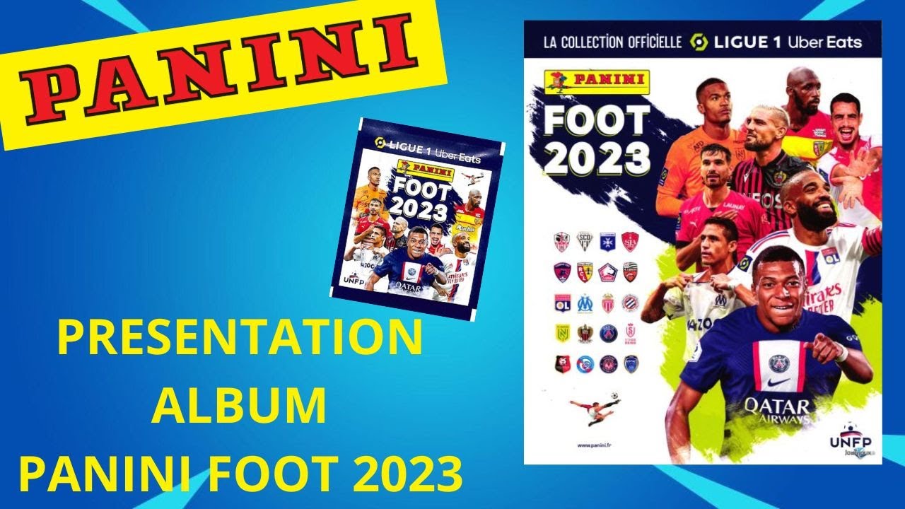 PRESENTATION ALBUM PANINI FOOT 2023 !!!!!! 