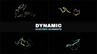 Free Dynamic Electric Elements (Ae) - Bright 2D Electric FX