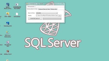 SQL SERVER RESTORE Y BACKUP BASE DE DATOS CON C#