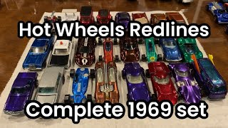 Dream: Complete 1969 Hot Wheels Redline set (24 cars)