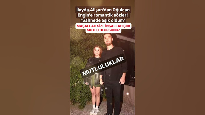 İLAYDA ALİŞAN'DAN SEDA SAYAN'IN OĞLU OĞULCAN ENGİN'E AŞK DOLU SÖZLER SAHNEDE AŞIK OLDUM..MAŞALLAH..