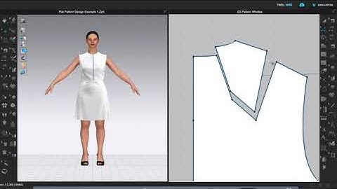 Introduction to patterning using CLO3D - EXERCISE 2: DART MANIPULATION (SHOULDER TO NECK)