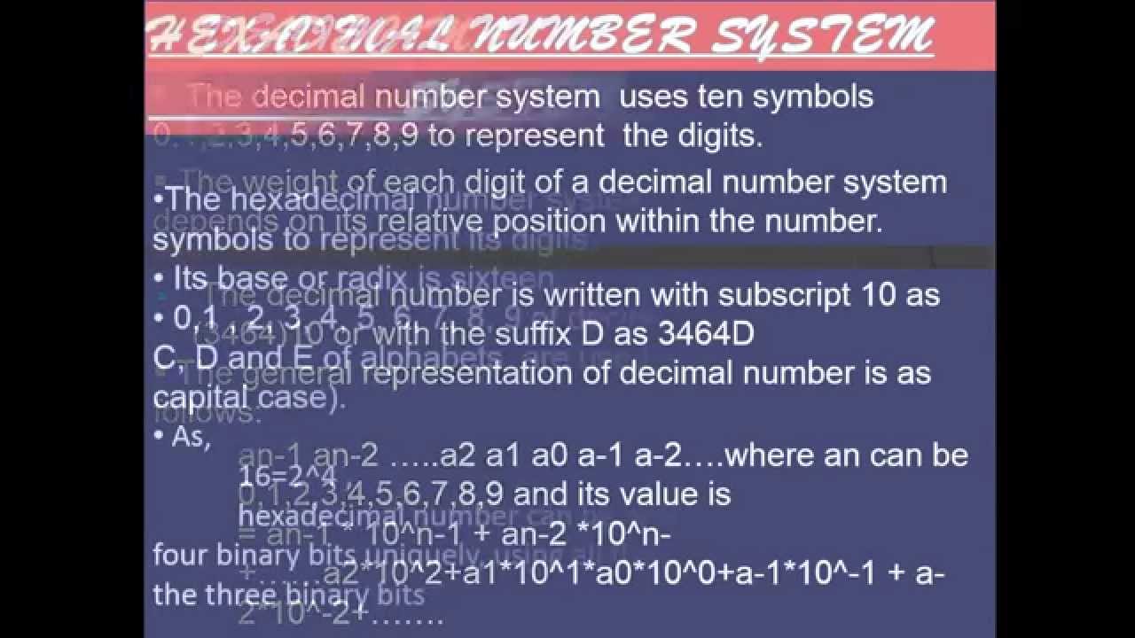 Number System, Boolean Operation and Logic Circuit - YouTube